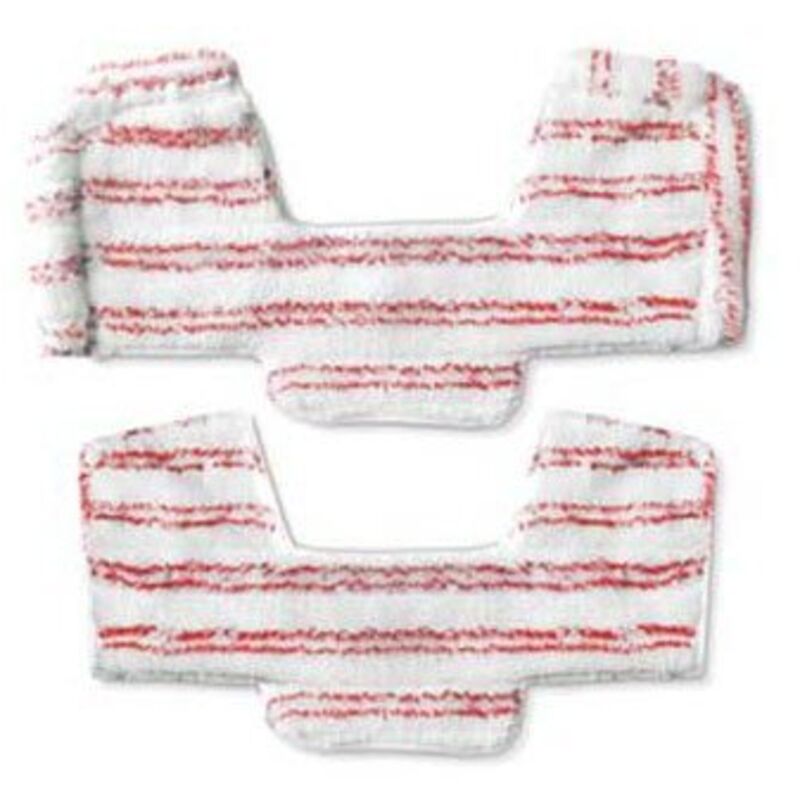 Polti - Kit 2 serpillieres multi-sols pour nettoyeur vapeur unico ASWG655677