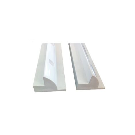 Kit 2 supports ABS 530 mm pour panneaux solaires