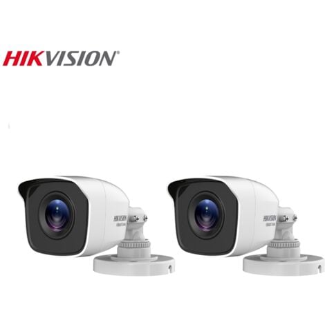 KIT 2 TELECAMERE AHD 2 MPX HIKVISION ESTERNO HWT-B120-M