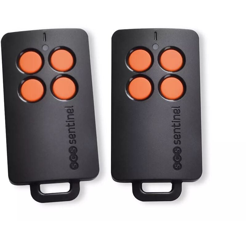 Scs Sentinel - Kit 2 télécommandes 4 canaux oranges, FrenchControl