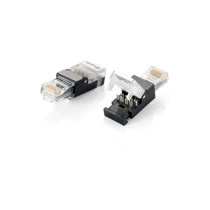 

Kit 2 unidades conector rj45 equip cat6 toolfree no necesitas herramienta de grimpado 121165