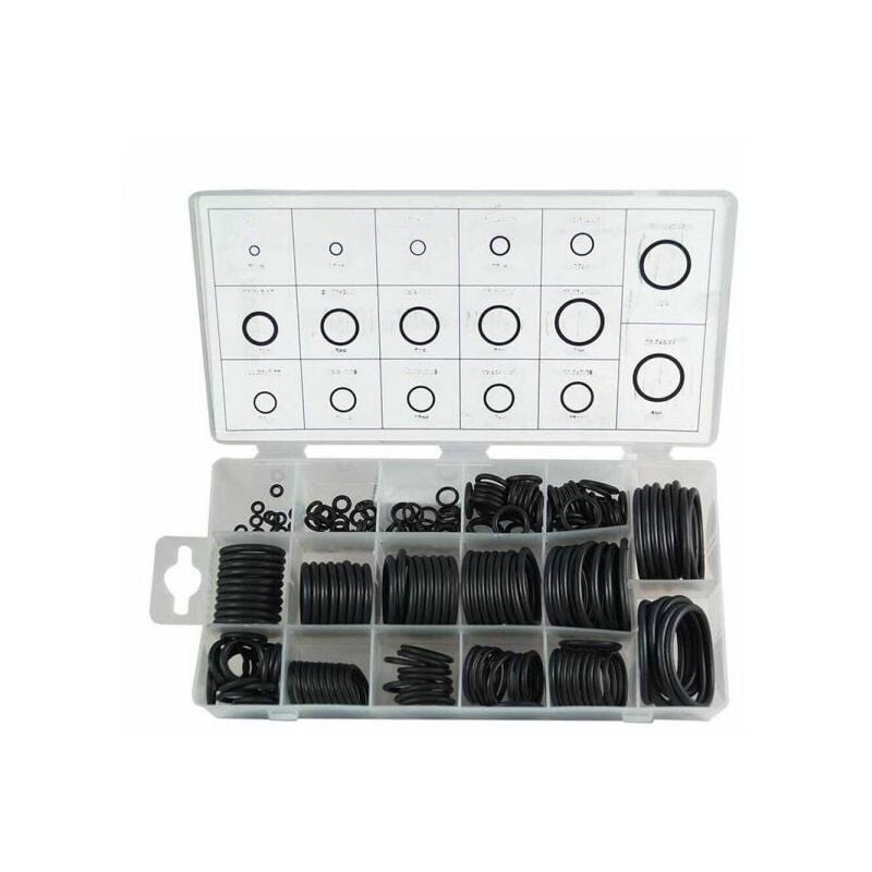 Topolenashop - kit 222 pz guarnizioni o'ring 17 misure diverse oring anelli gommini