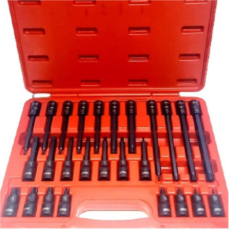 Kit 26 Pz Inserved Torx Chiavi Bussola