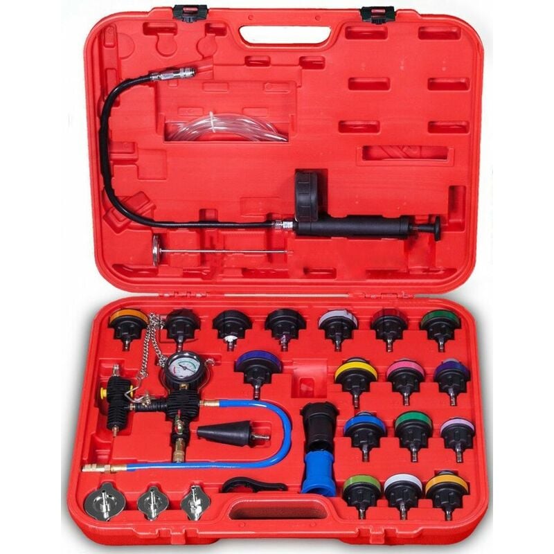 

Kit 26pcs Comprobador Sistema Refrigeración Radiador