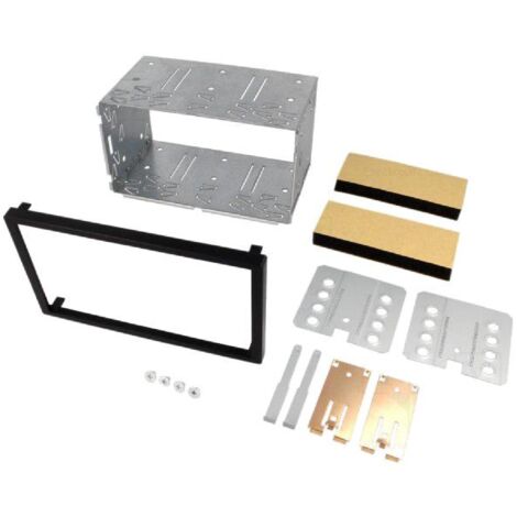 Kit 2DIN Autoradio 7p compatible avec Citroen Ford Mercedes Peugeot Renault ...100x171mm