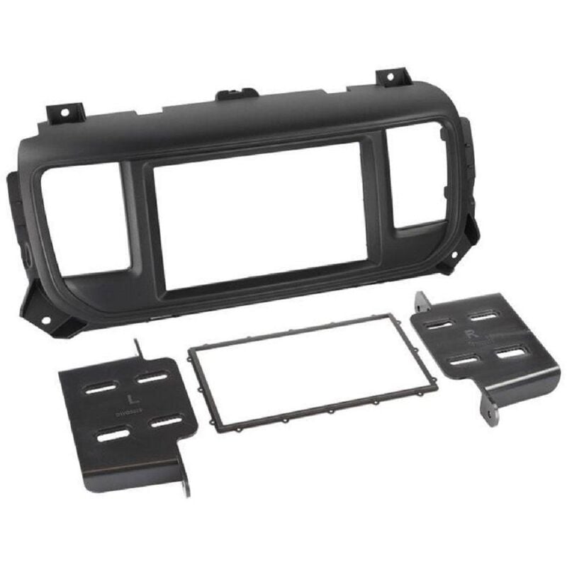 Kit Facade Autoradio KA519-2 2Din compatible avec Peugeot Expert 3 16-21