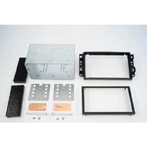 Kit 2DIN Autoradio compatible avec Aveo ap05 noir