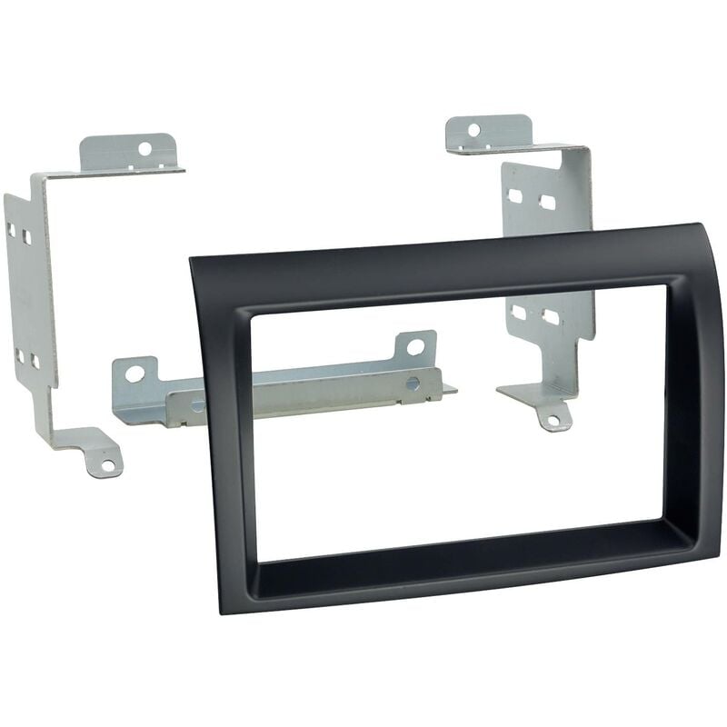 ACV - 381094-29-1 Cache autoradio double din adapté pour (marque automobile): Fiat, Citroen, Opel, Peugeot S649892
