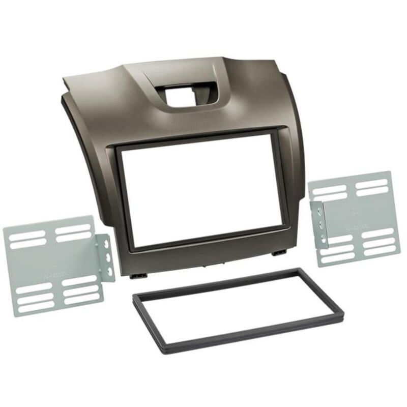 Kit Facade Autoradio FA468A compatible avec Isuzu D-Max 2011-2020 Mu-X - Gris