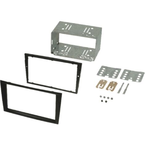 Kit 2Din Autoradio KA100KB compatible avec Opel Agila Combo Corsa Omega B Vivaro - noir