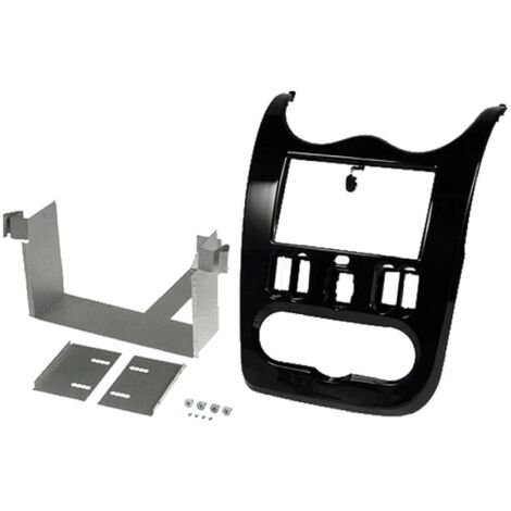 Kit 2Din compatible avec Dacia Duster Sandero 08-13 - Marron Sienna Shiny