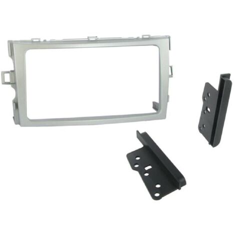 Kit 2DIN compatible avec TOYOTA VERSO 09-18 ARGENT