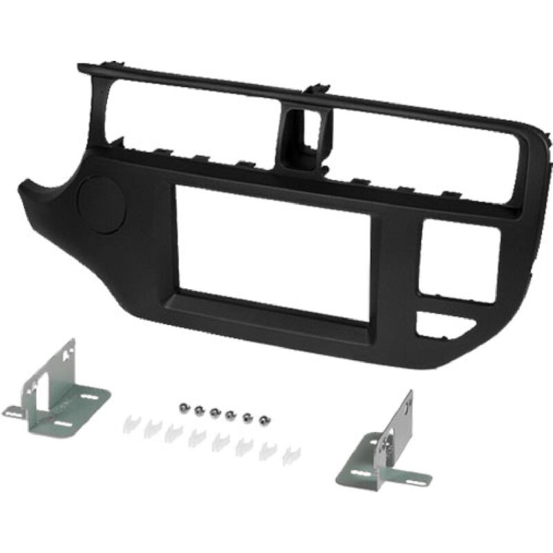 Kit Facade Autoradio FA423 compatible avec Kia Rio ub Anthracite