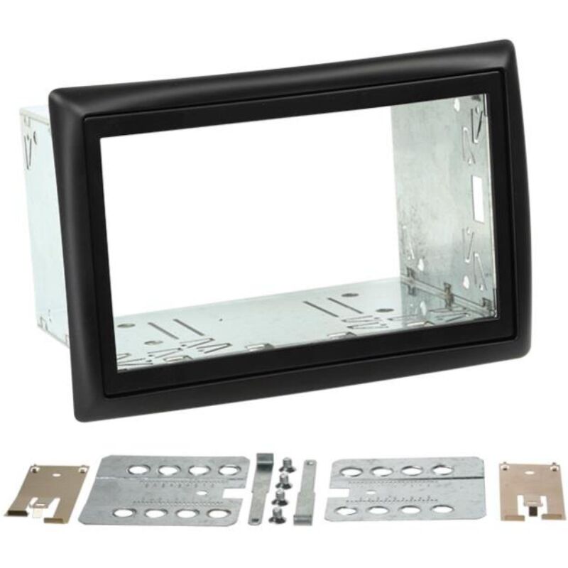 Adnauto - Kit Support Autoradio compatible avec Renault Megane 2 - Noir