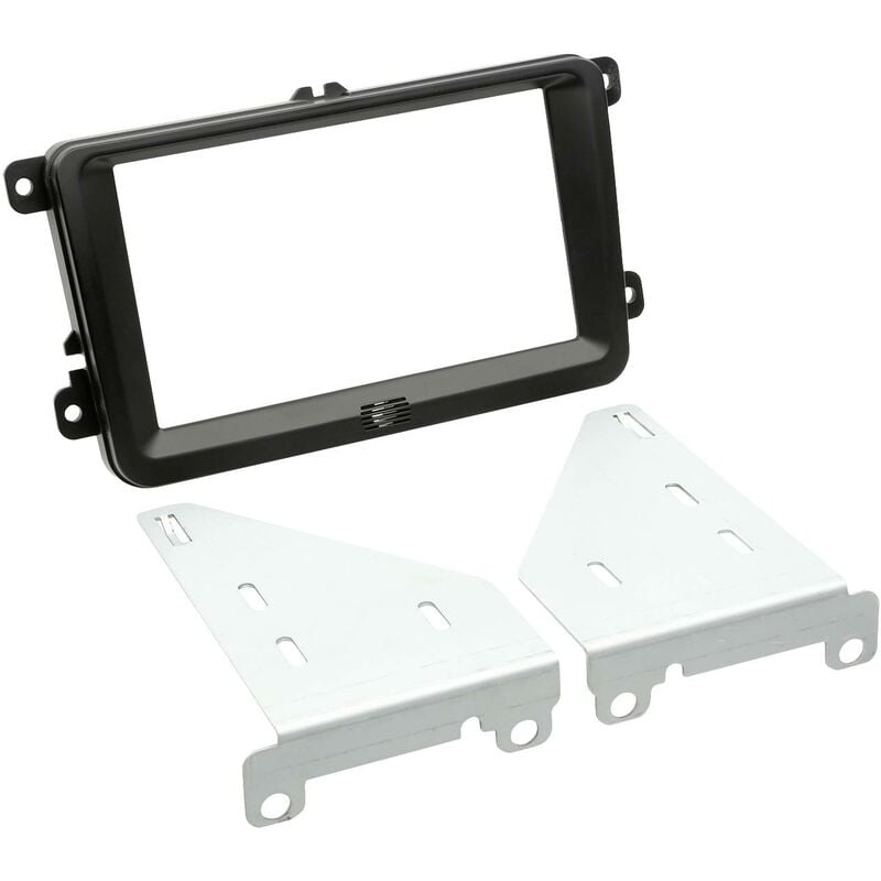 Adnauto - acv 381320-30-1 Cache autoradio double din adapté pour (marque automobile): Seat, Skoda, Volkswagen S649042
