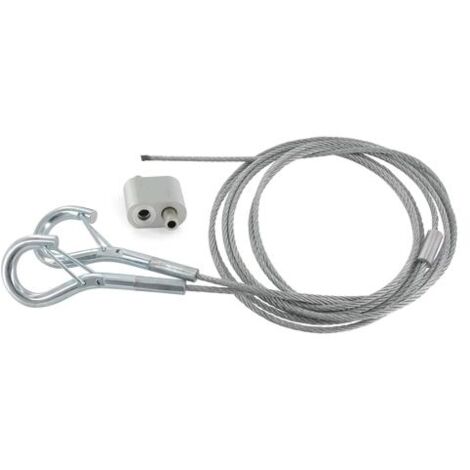 Kit 2m. filin 2.5mm dble mousqueton +1 verrou MM BLM 622250