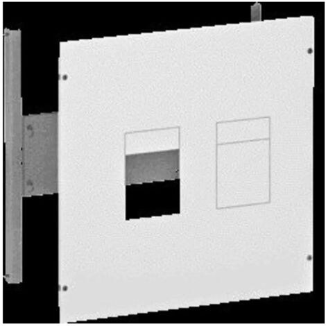 Kit 2xP630 quadro.evo, 600x600, vertical, déconnectable - HAGER UC466PPN