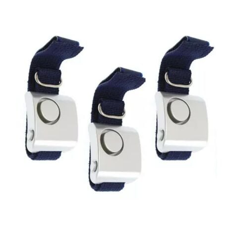 Kit 3 alarmes personnelles de défense 130 dB pour footing