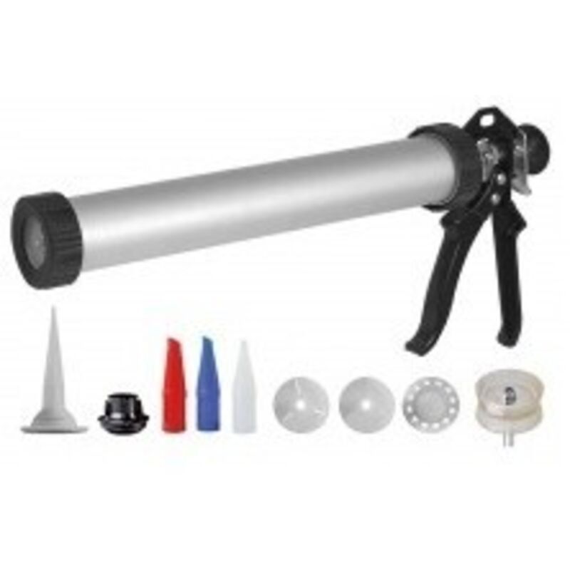 Kit 3 autobuses + 6 cabezas de pistón de repuesto para pistola de sellado multifunciones