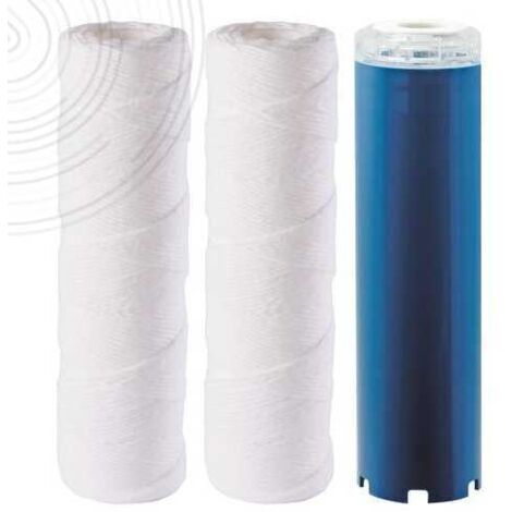 Kit 3 cartouches filtrantes 24 mois - Protection anti-sédiment et anti-calcaire