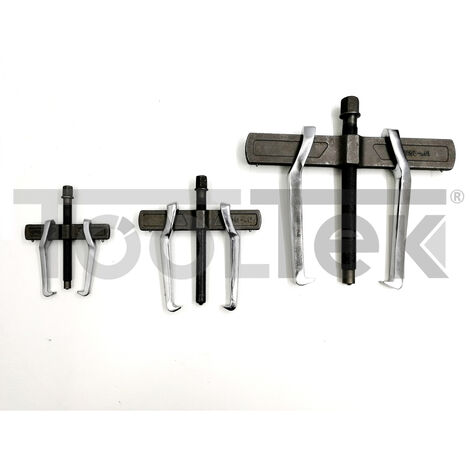 KIT 3 ESTRATTORI PER CUSCINETTI INTERNI ESTERNI DUE BRACCI 100-150-250mm