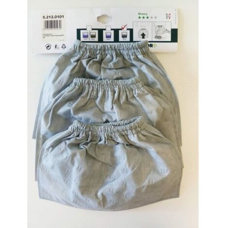 KIT 3 FILTRI IN PANNO PER ASPIRAPOLVERI ASPIRALIQUIDI LAVORWASH VAC20S VENTI FREDDY
