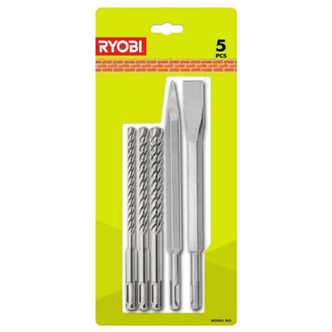 Lot de 4 forets pour bois et plastique RYOBI - RAR404-4 - 3,2 mm