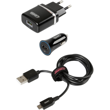 Kit 3 in 1 Micro Usb - 12/24V + 230V