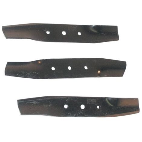 Kit 3 lame ORIGINALE STIGA trattorino tagliaerba modelli villa85b 1134-9003-01