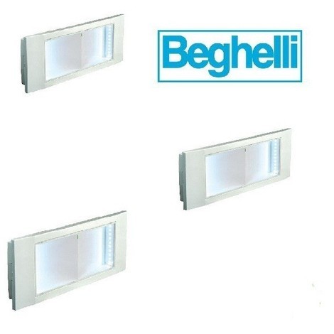 Lampade Emergenza Led Beghelli.Kit 3 Lampade D Emergenza Beghelli 1499 Led K8106 11