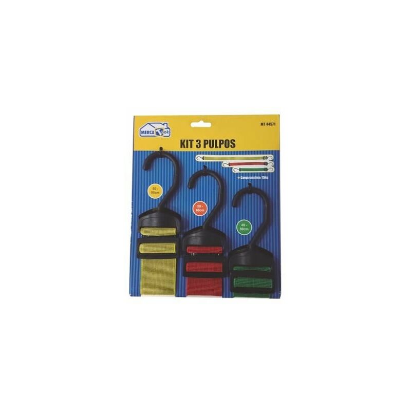 

Kit 3 pulpos