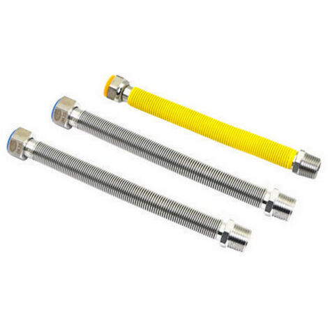 KIT 3 PZ FLESSIBILI 1 GAS 2 ACQUA- 1/2 mm 200/400- DEBOR- pezzi 1