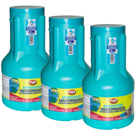 Kit 3 unità Distributore di svernamento galleggiante 2kg PQS