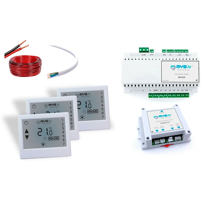 

Mys Air - Kit 3 zonas radio frecuencia