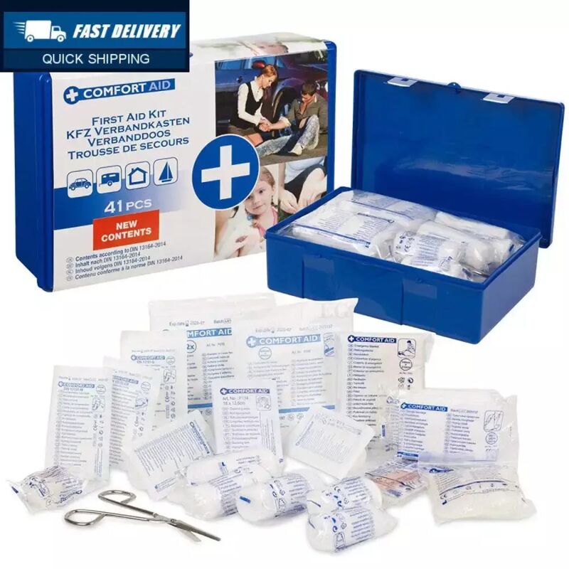 Bakaji - Scatola Primo Pronto Soccorso Kit 41