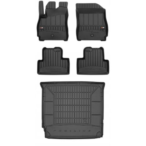 Kit 3D de alfombrillas y tapetes de goma para Chevrolet Orlando 1 (2010-2018)