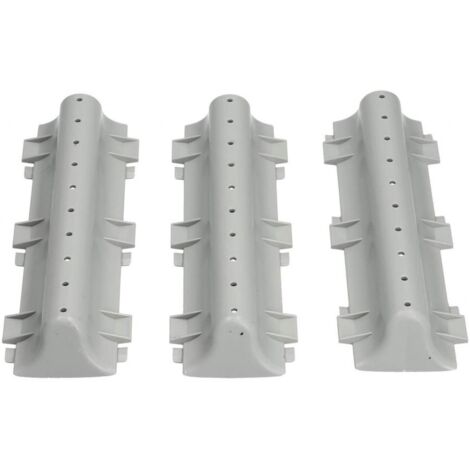 KIT 3PZ BATTITORE AGITATORE CAPI CESTELLO LAVATRICE WHIRLPOOL IGNIS 213mm