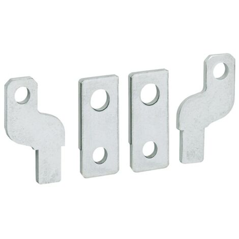 Kit 4 acoplamientos frontales Hager para interruptores de caja HYA015H