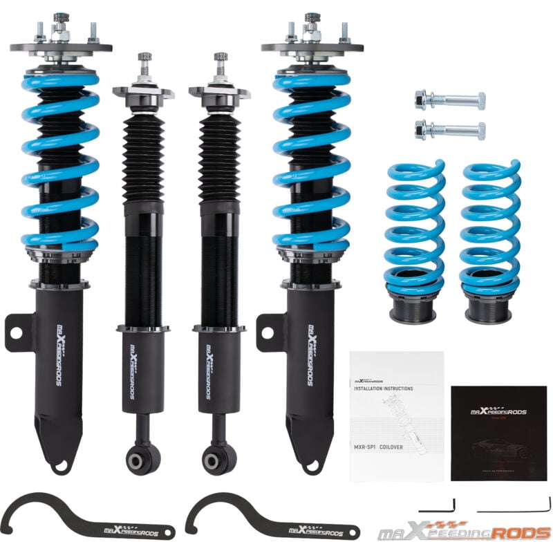 Maxpeedingrods - Kit 4 Amortisseurs for Dodge Challenger SRT8 6.1 Coupé 2008-2010 5.7 3.5