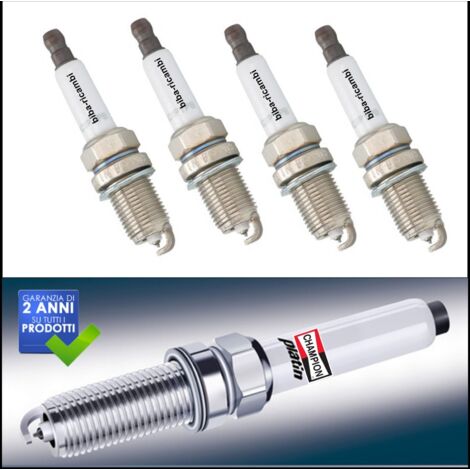 Kit 4 candele originali champion platinum artOe2140