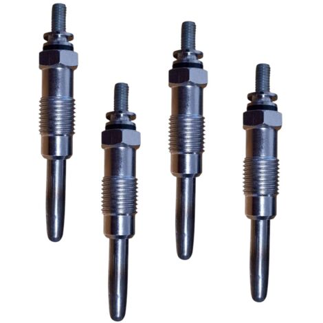 Kit 4 candelette diesel 11 v per bmw 5 (e28) 524 d 63-85kw