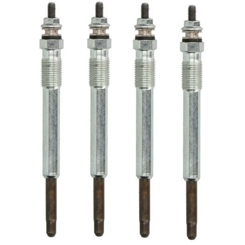 Kit 4 candelette diesel 11V per lancia phedra (179) 20 jtd 79-80-88-94kw