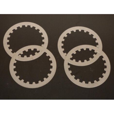 Kit 4 disque lisse d'embrayage Tecnium pour moto Yamaha 100 YZ