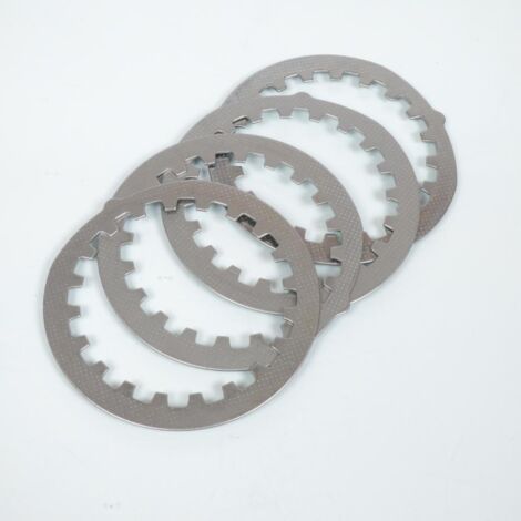 Kit 4 disque lisse embrayage Tecnium pour moto Yamaha 125 DTMX