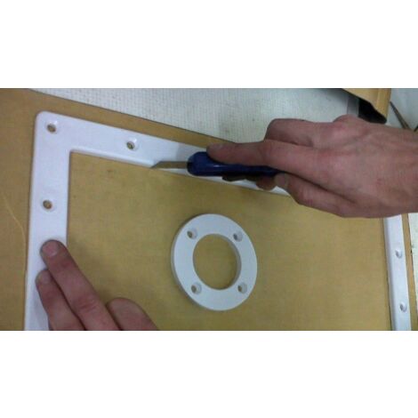 Kit 4 Plaques Joints EPDM Autocollants Piscine