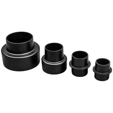 Kit 4 pz adattatori riduzioni per aspiratori e aspiratrucioli Scheppach