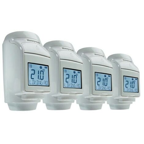 Kit 4 Regolatori Elettronici Honeywell HR924WE per Radiatore in R.F.