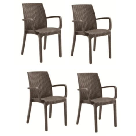 Sedie Moderne Sedie Plastica Marroni Sedia In Plastica Ara 310