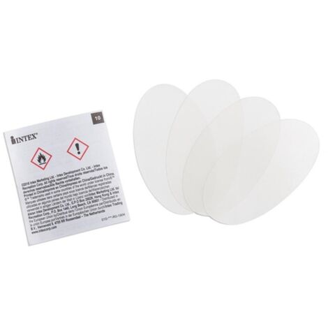 Kit 4 toppe trasparenti per materassi Intex
