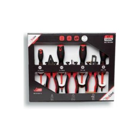 Kit 4 Tournevis et 3 Pinces Isolés 1000V